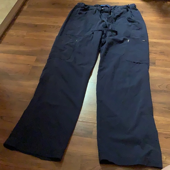 Dark blue scrub bottoms